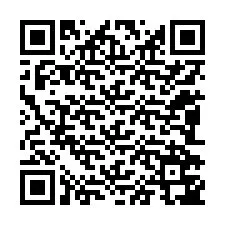 QR-code voor telefoonnummer +12082747624