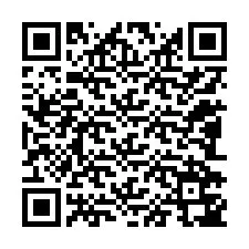 QR-code voor telefoonnummer +12082747628