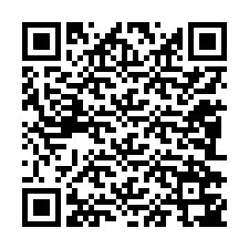 Código QR para número de teléfono +12082747636