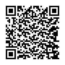 QR-koodi puhelinnumerolle +12082747638