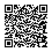 Código QR para número de teléfono +12082834004