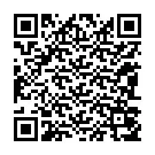 Código QR para número de teléfono +12083057670