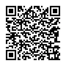 QR-код для номера телефона +12083161006