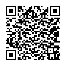 QR kód a telefonszámhoz +12083161399