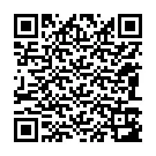 Código QR para número de teléfono +12083183814