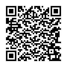 Código QR para número de teléfono +12083263764