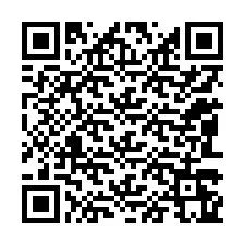 Kode QR untuk nomor Telepon +12083265854