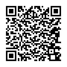 Código QR para número de teléfono +12083340763