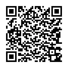 Codice QR per il numero di telefono +12083342434