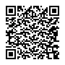 電話番号のQRコード +12083348176