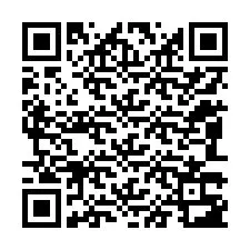 Código QR para número de teléfono +12083383904