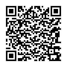 Código QR para número de teléfono +12083391850