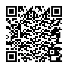 QR код за телефонен номер +12083400987