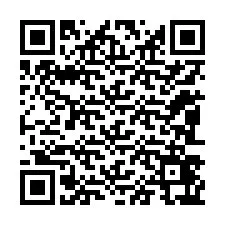 Código QR para número de teléfono +12083467671