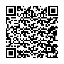 Kode QR untuk nomor Telepon +12083471479