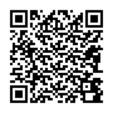 Código QR para número de teléfono +12083480127