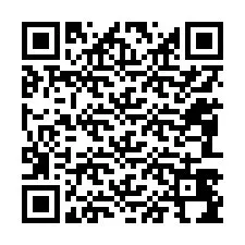 Código QR para número de teléfono +12083494803