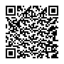 QR-Code für Telefonnummer +12083506318