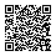 QR-код для номера телефона +12083564402