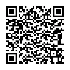 QR kód a telefonszámhoz +12083564404