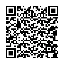 Código QR para número de teléfono +12083584638