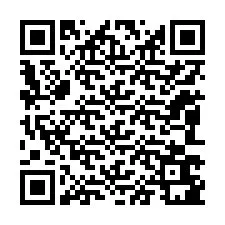 QR-koodi puhelinnumerolle +12083681305