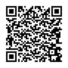 Código QR para número de telefone +12083681306