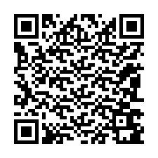 QR-koodi puhelinnumerolle +12083681371