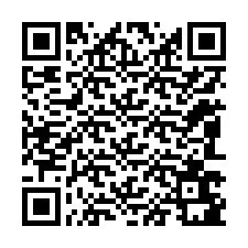 QR-koodi puhelinnumerolle +12083681741