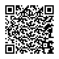 Kode QR untuk nomor Telepon +12083684019