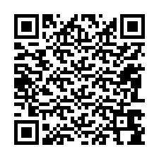 QR-koodi puhelinnumerolle +12083684857