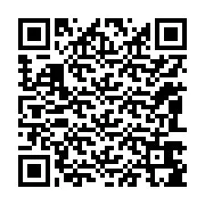 QR-koodi puhelinnumerolle +12083685851