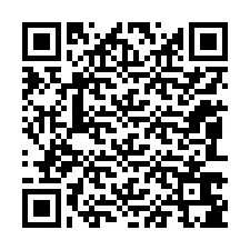 QR-koodi puhelinnumerolle +12083685945