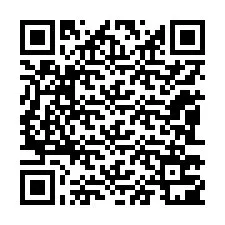 Código QR para número de teléfono +12083701675