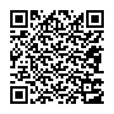 Código QR para número de teléfono +12083703433