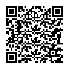 QR-код для номера телефона +12083707145