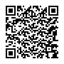 Código QR para número de teléfono +12083784945