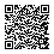 Código QR para número de teléfono +12083851286