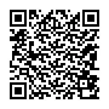 Kode QR untuk nomor Telepon +12083870771