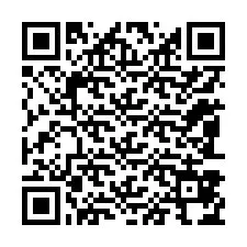 Código QR para número de telefone +12083874491