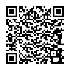 電話番号のQRコード +12083890392