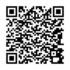 Kode QR untuk nomor Telepon +12083890394