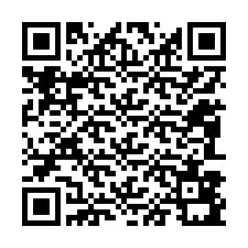 Código QR para número de teléfono +12083891543