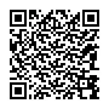 Codice QR per il numero di telefono +12083898001