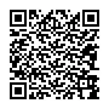 Código QR para número de teléfono +12083984923