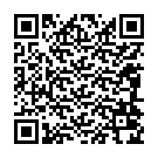 QR код за телефонен номер +12084024502