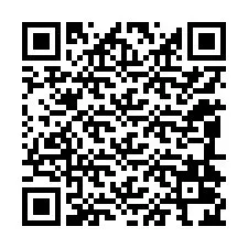 QR kód a telefonszámhoz +12084024504