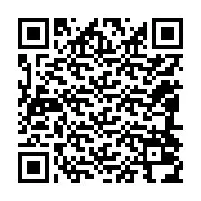 Código QR para número de telefone +12084034609