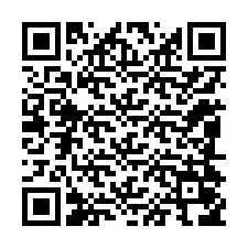 Kode QR untuk nomor Telepon +12084056491