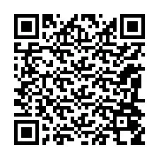 Código QR para número de telefone +12084058355